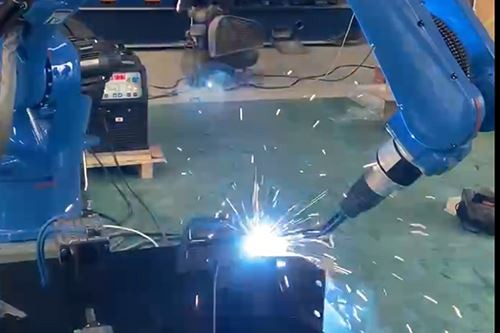 Soldadura de piezas complejas por Fulzh Welding Robot
